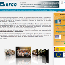 Afco-asimag formación. Design, and Programming project by Jose Lorenzo Espeso - 01.17.2012
