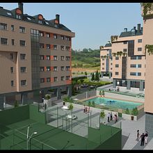 Edificios de Viviendas. Un progetto di 3D di Luis Alberto Martínez Dueñas - 18.01.2012