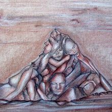 Montaña Humana Ein Projekt aus dem Bereich Design, Traditionelle Illustration und Werbung von Cristina Macaya - 24.01.2012