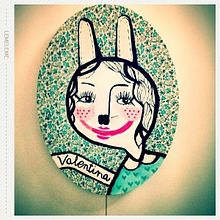 VALENTINA.. Traditional illustration, and UX / UI project by Carmen Vázquez - 01.25.2012