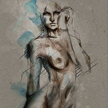 Swan. Design, Traditional illustration, and Advertising project by Mario Alba - 01.26.2012