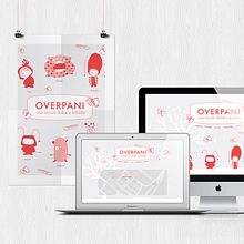 Overpanitos. Design, Traditional illustration, and Advertising project by Ana Cobos Escalante - 10.26.2012