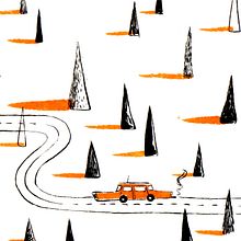 Riding my cadillac. Un progetto di Illustrazione tradizionale di Alba Vilardebò - 01.02.2012