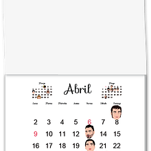 Calendario personalizado. Traditional illustration project by Irene Martos Gomez - 05.09.2012