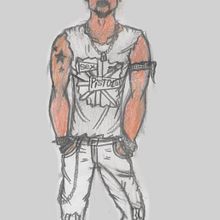 Chico1. Traditional illustration project by Miss Sarie Stein - 02.01.2012