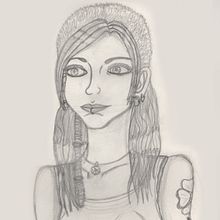 Chica5. Traditional illustration project by Miss Sarie Stein - 02.01.2012