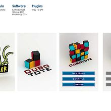 Cubotote. Un progetto di Design e 3D di Pablo Villa - 02.02.2012