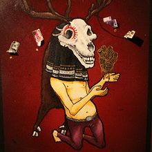 Dark god of nature. Design, Motion Graphics, Traditional illustration, Film, Video, TV, Programming, 3D, UX / UI, IT, Photograph, Music, and Advertising project by Estudio Aerosol - 02.06.2012