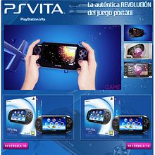 Microsite PsVita . Design project by David Calabrés Álvarez - 02.06.2012