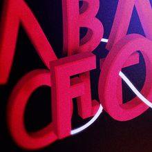 Cabaret font. Design, Motion Graphics, Film, Video, TV, and 3D project by Pau Ju - 02.10.2012