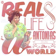Antonia Magazine. Design, and Traditional illustration project by Tono G. Dueñas - 02.12.2012