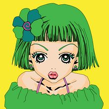 mikako. Traditional illustration project by Miss Sarie Stein - 02.12.2012