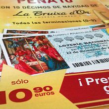 Campaña para la venta de Lotería de La Bruixa d'Or. Un proyecto de Diseño, UX / UI y Publicidad de J.S.Lop - 13.02.2012