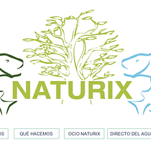 WEB DESIGN: Naturix Aquiculture. Design, and Advertising project by Javier Ramirez de Arellano - 02.12.2010