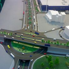 PANTALLAS Y VIADUCTO IKEA CORUÑA . Desain proyek oleh Héctor López Álvarez - 02.16.2012