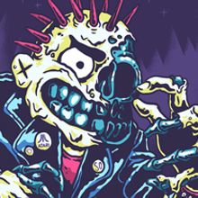 MXPX All Stars. Design, Traditional illustration, and Advertising project by Joel Abad - 02.16.2012