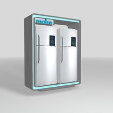 Diseño de mueble para refrigeradora. Un projet de Design  , et 3D de Eduardo Antonio Aguirre Ubilla - 17.02.2012