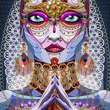 Hakini. Design, and Traditional illustration project by Luis Arenas Ortiz - 02.19.2012