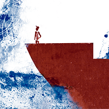 CARMELO Y EL MAR. Traditional illustration project by Helena Basagañas - 02.23.2012