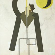 Ilustraciones para el proyecto trazos y trozos. Un projet de Illustration traditionnelle de Marta Jiménez - 22.02.2012