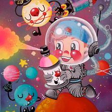 Space Colors. Traditional illustration project by Fátima de Juan - 02.24.2012