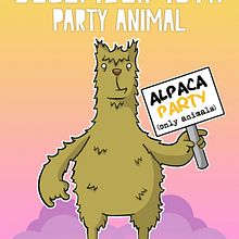 Alpaca Party. Un projet de Design  et Illustration traditionnelle de Lara Cáceres Pérez - 21.01.2014