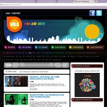 Web YAH!Magazine. Projekt z dziedziny Design i Programowanie użytkownika Julia Maroto Romero - 28.02.2012