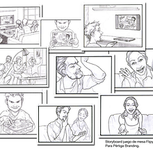 Story Boards. Traditional illustration, and Advertising project by sebastián casanova fábrega - 03.01.2012