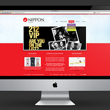 Nippon website Ein Projekt aus dem Bereich Design, UX / UI und Informatik von Maximiliano Haag - 04.03.2012