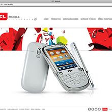 TCL mobile website Ein Projekt aus dem Bereich Design, UX / UI, Fotografie und Werbung von Maximiliano Haag - 06.03.2012