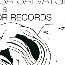 Naturalesa Salvatge Luchador Records. Design, and Traditional illustration project by Estudio Acuático - 03.09.2012