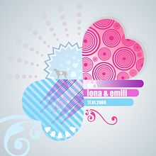 Invitación de boda. Design, and Traditional illustration project by Oriol Pla Cantons - 03.10.2012
