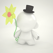 Munny_rhino. 3D project by virginia - 03.12.2012