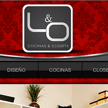 L & O  Cocinas y Closets. Design, Traditional illustration, Programming, and Advertising project by As Diseño Diseño Web Monterrey - 03.16.2012
