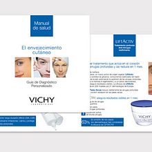 Folletos Vichy Laboratoires. Design, and Advertising project by Fabiana Estevez - 03.17.2012