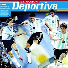 La Nación Deportiva. Design project by Gabriel Aldo Cancellara - 03.19.2012