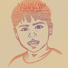 Rostro en abecedario.... Design, Traditional illustration, and Photograph project by Radha Rodríguez Piñero - 03.19.2012