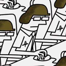 ABC Newspaper. Traditional illustration project by Iván Bravo - 03.22.2012