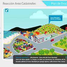Interfaz del Plan de Evacuación para . Design projeto de Osvaldo Alexis Fonseca Cisterna - 22.03.2012