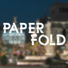 Tipografia-Paper Fold. Design, Traditional illustration, and 3D project by Marc Calvo - 03.23.2012