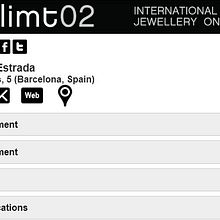 KLIMT02 Mobile site. Un proyecto de Programación de Néstor PS - 26.03.2012