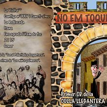 CARÁTULA CD COLLA GEGANTERA. Un proyecto de Diseño e Ilustración tradicional de miguel a. saavedra mateo - 27.03.2012