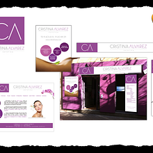 Identidad Corporativa Cristina Alvarez. Projekt z dziedziny Design użytkownika Alberto Vázquez - 26.03.2012
