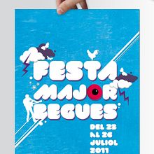 Fiesta Mayor Begues. Un projet de Design  , et Publicité de romanet - 28.03.2012