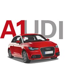 Audi A1. Design, Traditional illustration, and Advertising project by Abel Veiga - 03.28.2012