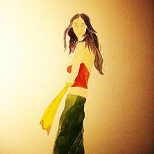 Indian woman. Traditional illustration project by Jose Luis Torres Arevalo - 03.29.2012