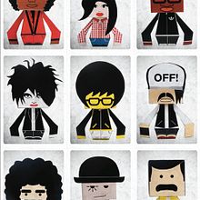 Paper Toys. Un proyecto de Diseño, Ilustración tradicional y UX / UI de Quim Mirabet López - 02.04.2012