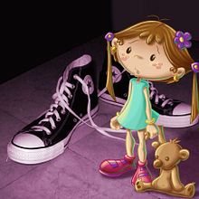diseño de personaje. Traditional illustration, Film, Video, and TV project by yanina tiribelli - 04.03.2012