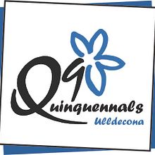 Logotip Quinquennals 2009. Design, and Advertising project by ruth_sabater - 04.04.2012