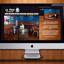 La Pinta website. Un proyecto de Diseño y Programación de eduardo_bustamante - 06.04.2012